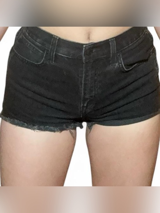Sunday Best Pants - Sunday Best Black High-Rise Denim Cutoff Shorts